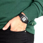 Casio Youth Dual Time Digital Resin Belt Watch W-96H-1BVDF - Image 3