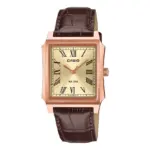 Casio Standard Tank Leather Belt Watch MTP-B190RGL-9BVDF
