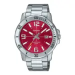 Casio Enticer Date Chain Watch MTP-VD01D-4BVUDF