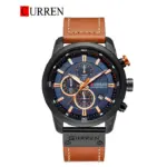 Curren 8291 Watch For Men - Brown Black Blue