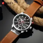Curren 8291 Watch For Men - Silver Brown Black - Image 3