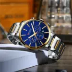 Curren 8435 Orginal Watch For Watch-Golden Blue - Image 3