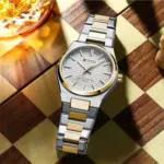 Curren 8439 Watch For Couple - Silver Gold - Image 2