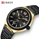 Curren 8471 Watch For Men - Black Gold - Image 3