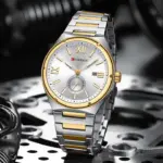 Curren 8471 Watch For Men - Silver Gold