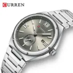 Curren 8471 Watch For Men - Silver Gray - Image 2