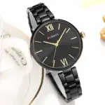 Curren 9017 Watch For Women-Black - Image 2