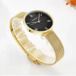 Curren 9020 Watch For Women-Gold Black - Image 3