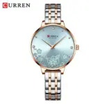 Curren 9068  Chain Watch For Women-Rose Blue