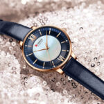 Curren 9080 Watch For Woman-Blue - Image 2