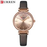 Curren 9081 Watch For Women-Coffee