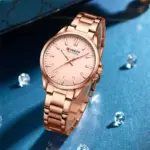 Curren 9090 Watch For Women - Full Rose - Image 2