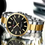 Curren 9090 Watch For Women - Silver Gold Black - Image 3