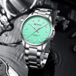 Curren 9090 Watch For Women - Silver Sky - Image 5
