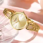 CURREN 9092 Women Watch-Golden - Image 3