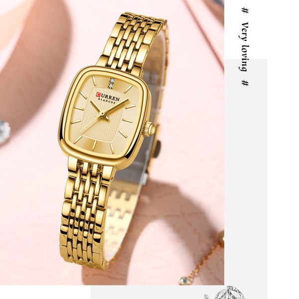 Curren-9093-Women-Watch-Full-Golden.jpg Curren 9093 Women Watch-Full Golden - Image 1