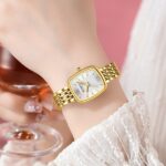 Curren 9093 Women Watch-Golden White - Image 2
