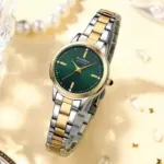 Curren 9094 Watch For Women - Gold Green
