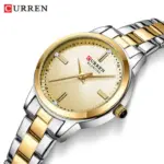 Curren 9094 Watch For Women – Silver Gold - Image 3