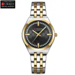 Curren 9096 Watch For Women - Gold Black