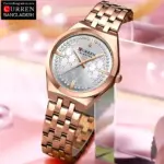 Curren 9096 Watch For Women - Rose White - Image 3