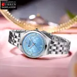 Curren 9096 Watch For Women - Silver Blue - Image 3