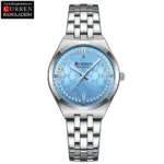Curren 9096 Watch For Women - Silver Blue