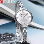 Curren 9097 For Women-Full Silver