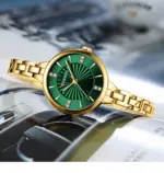 Curren 9097 For Women-Gold Green - Image 3