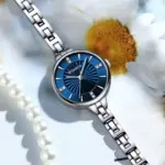 Curren 9097 For Women-Silver Blue - Image 2