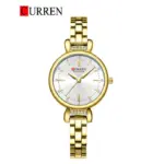 Curren 9098 Watch For Women - Gold White