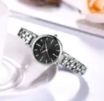 Curren 9098 Watch For Women - Silver Black - Image 2