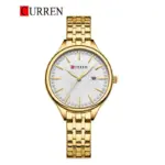 Curren 9099 Watch For Women - Gold White