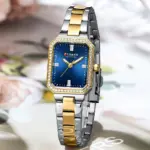 Curren 9102 Watch For Women - Silver Gold Blue - Image 3