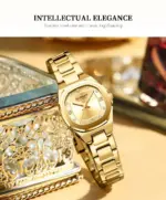 Curren 9104 Watch For Women - Gold - Image 2