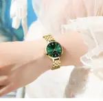 Curren 9106 Watch For Women - Gold Green - Image 2