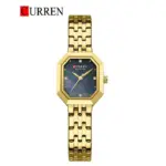 Curren 9108 Watch For Women - Gold Blue