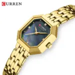 Curren 9108 Watch For Women - Gold Blue - Image 3