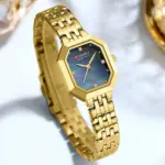 Curren 9108 Watch For Women - Gold Blue - Image 2