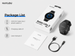 HAYLOU Solar Lite 2 Smart Watch - Black - Image 4
