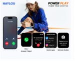 Haylou Watch Faro Bluetooth Calling Smart Watch - Silver - Image 2