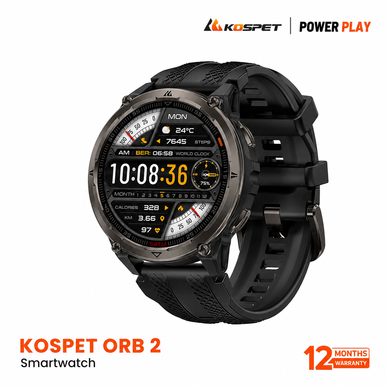 Kospet-ORB-2-BT-calling-Smart-Watch-Black.png Kospet ORB 2 BT calling Smart Watch - Black - Image 1