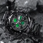 Skmei 1389 Watch For Men- Full Black - Image 2
