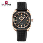 NAVIFORCE 5061 Watch For Women - Rose Gold Black
