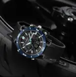 NAVIFORCE 7135 Men’s  Sports Watch - Black Blue - Image 2