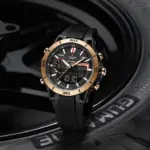 NAVIFORCE 7135 Men’s  Sports Watch - Rose Black