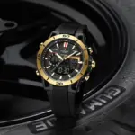 NAVIFORCE 7135 Men’s  Sports Watch - Gold Black