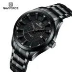 Naviforce 8032 Watch for Men-Black Gray - Image 2