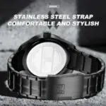 Naviforce 8032 Watch for Men-Black Gray - Image 4