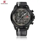 NAVIFORCE 9110 Military Watches for Men - Black